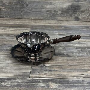 Lunt Sterling Silver Brandy Sauce Warmer Pot